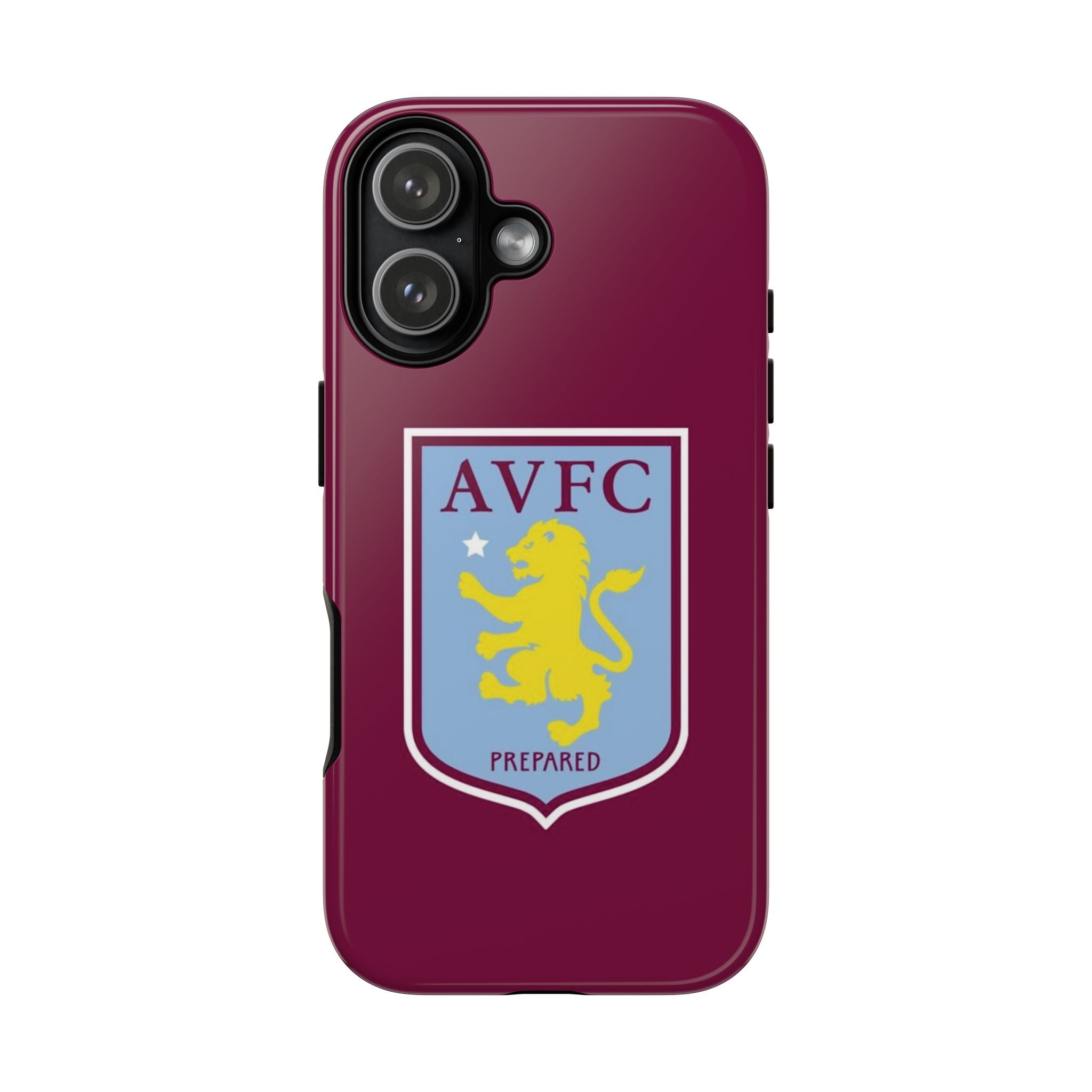 Aston Villa Logo Soccer Team Inspire custom Sport Phone Case Collection for iPhone 17-11, Samsung S25-S21