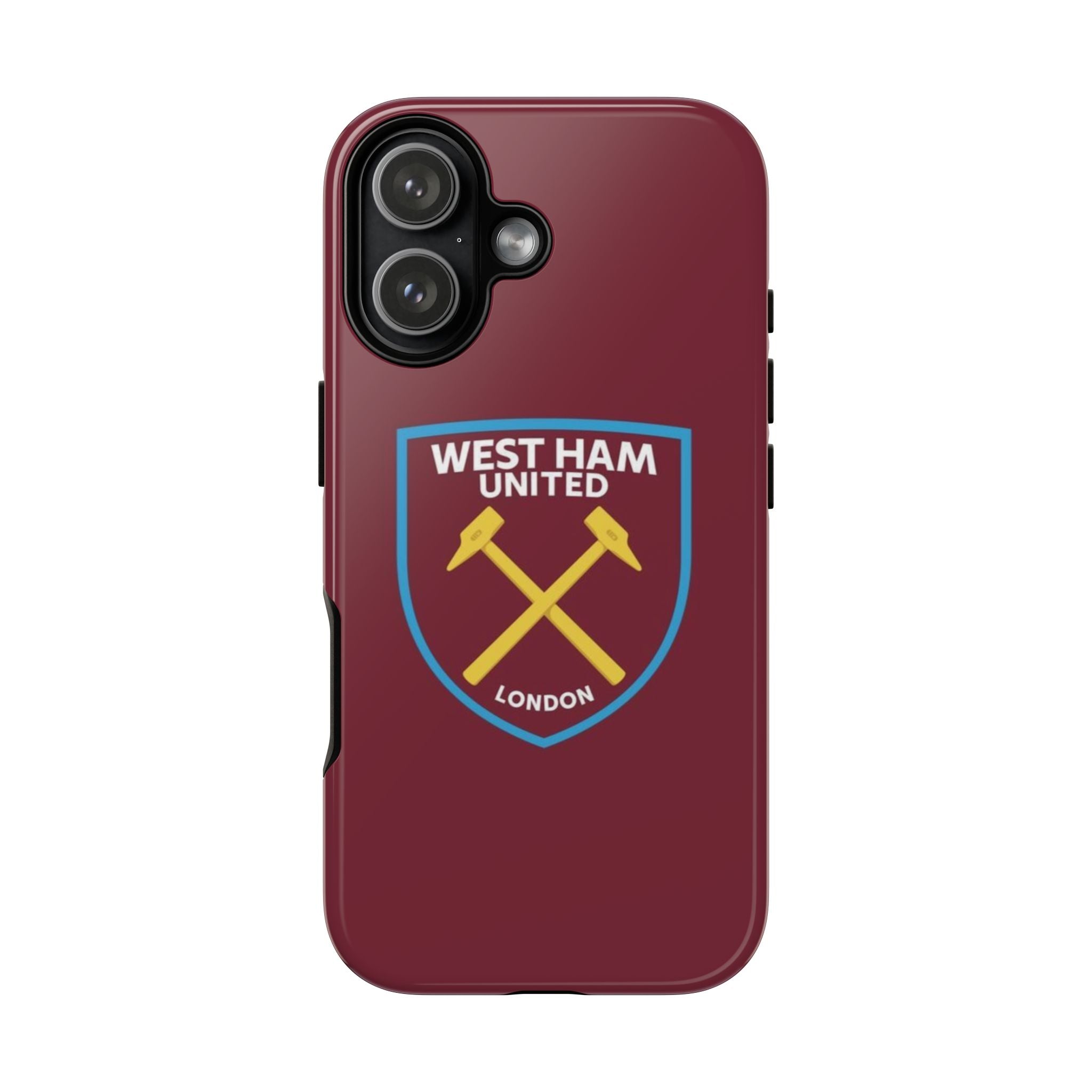 West Ham United Logo Soccer Team Inspire custom Sport Phone Case Collection for iPhone 17-11, Samsung S25-S21