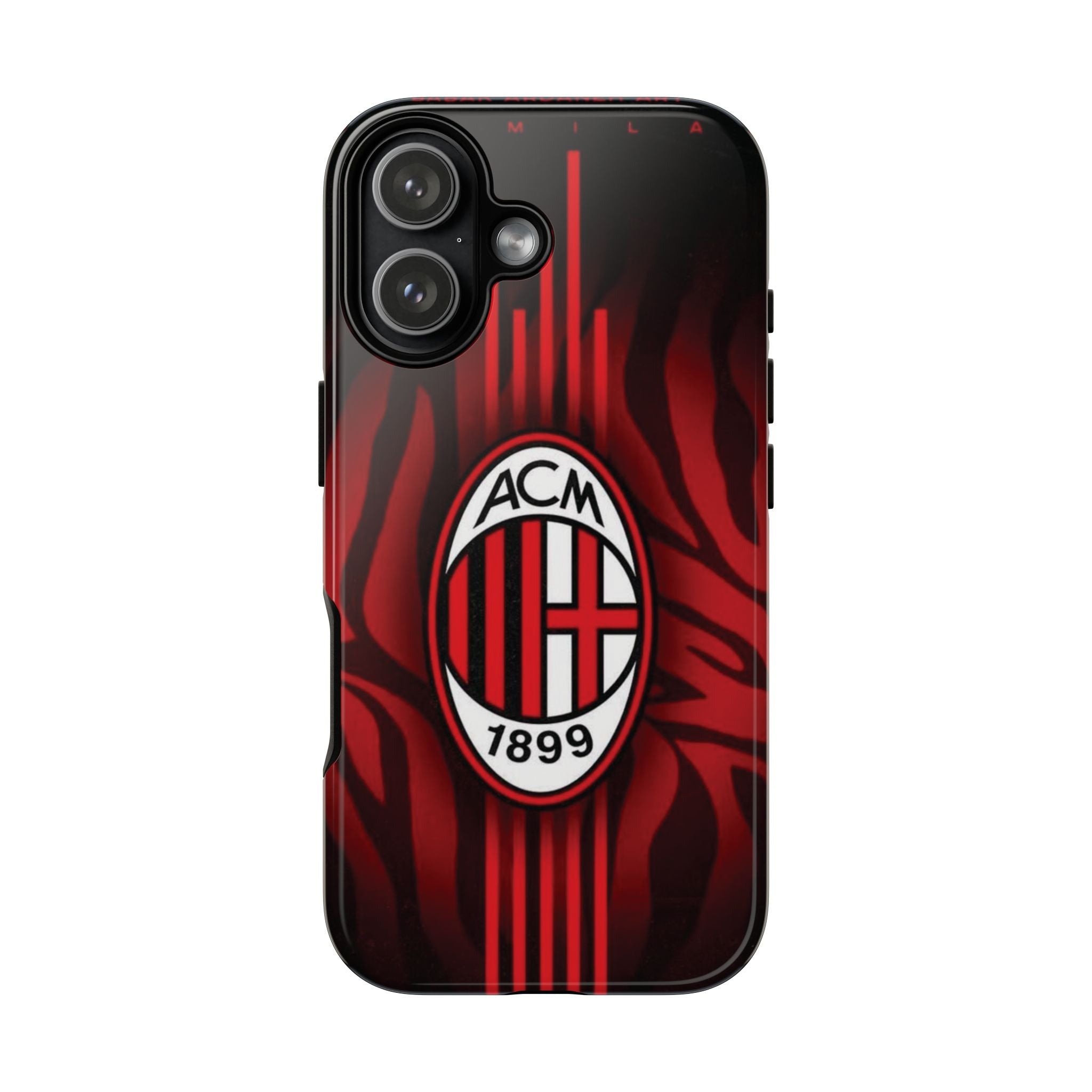 AC Milan Logo Soccer Team Inspire custom Sport Phone Case Collection for iPhone 17-11, Samsung S25-S21