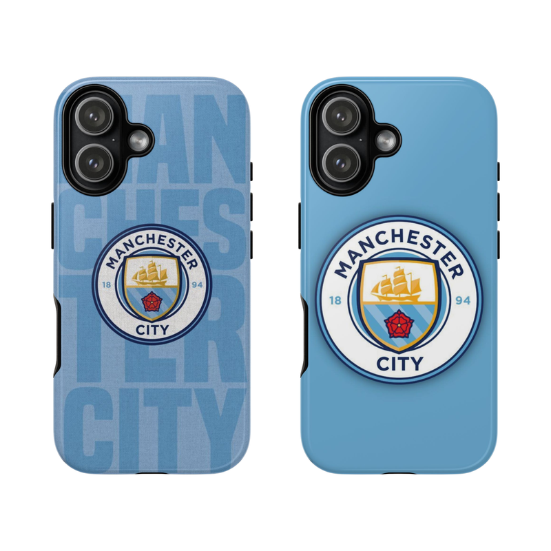 Manchester City Logo Soccer Team Inspire custom Sport Phone Case Collection for iPhone 17-11, Samsung S25-S21