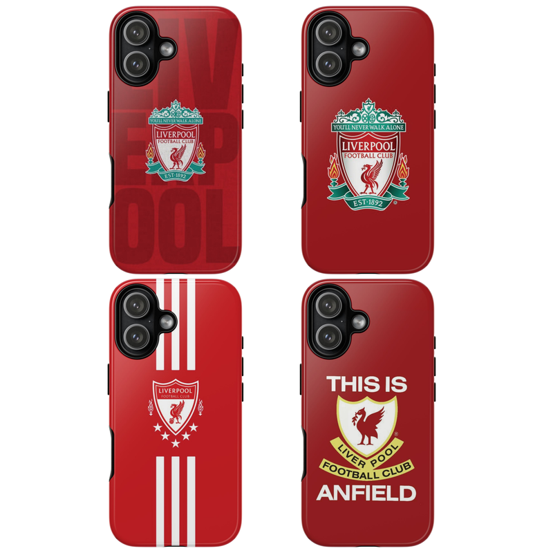Liverpool Logo Soccer Team Inspire custom Sport Phone Case Collection for iPhone 17-11, Samsung S25-S21