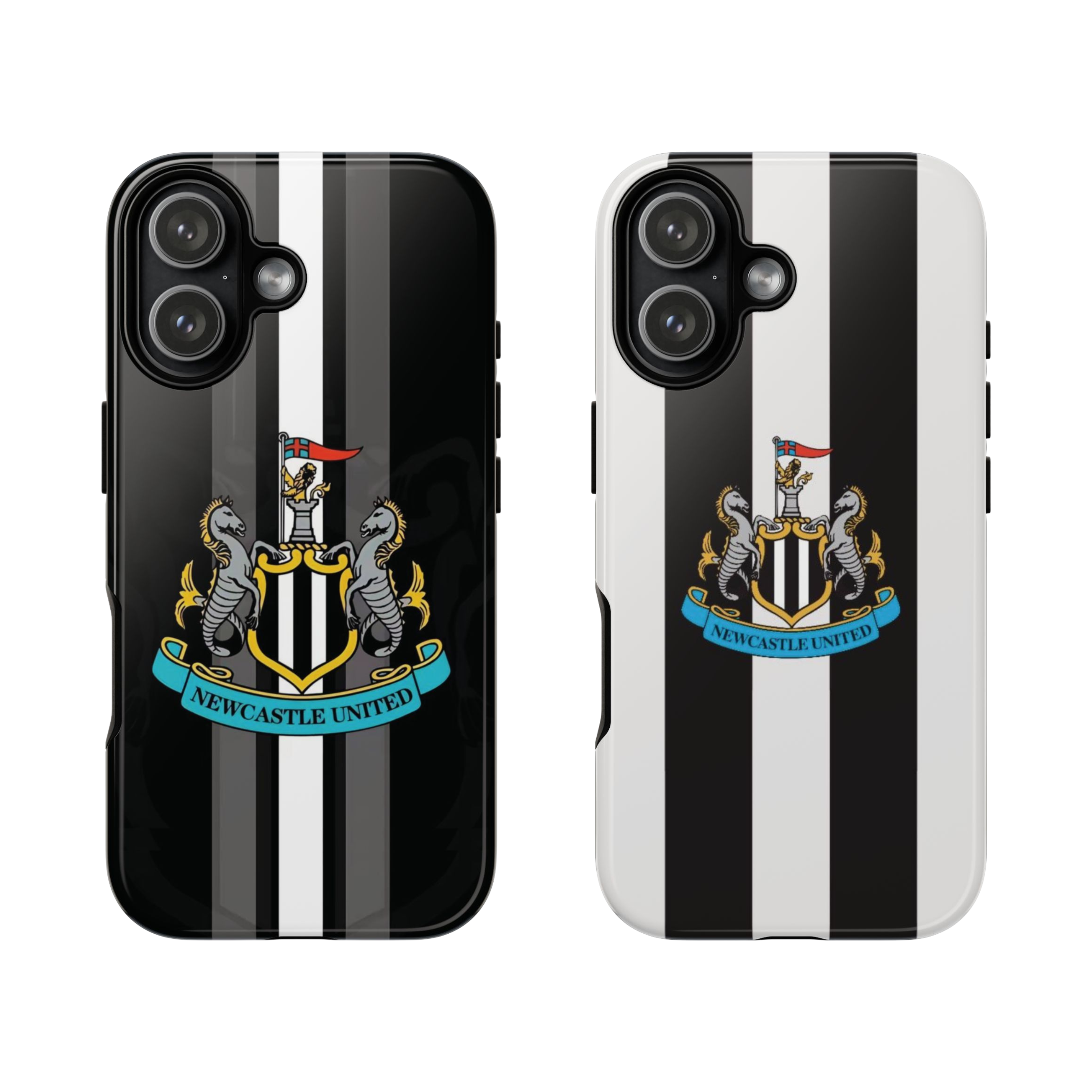 Newcastle United Logo Soccer Team Inspire custom Sport Phone Case Collection for iPhone 17-11, Samsung S25-S21