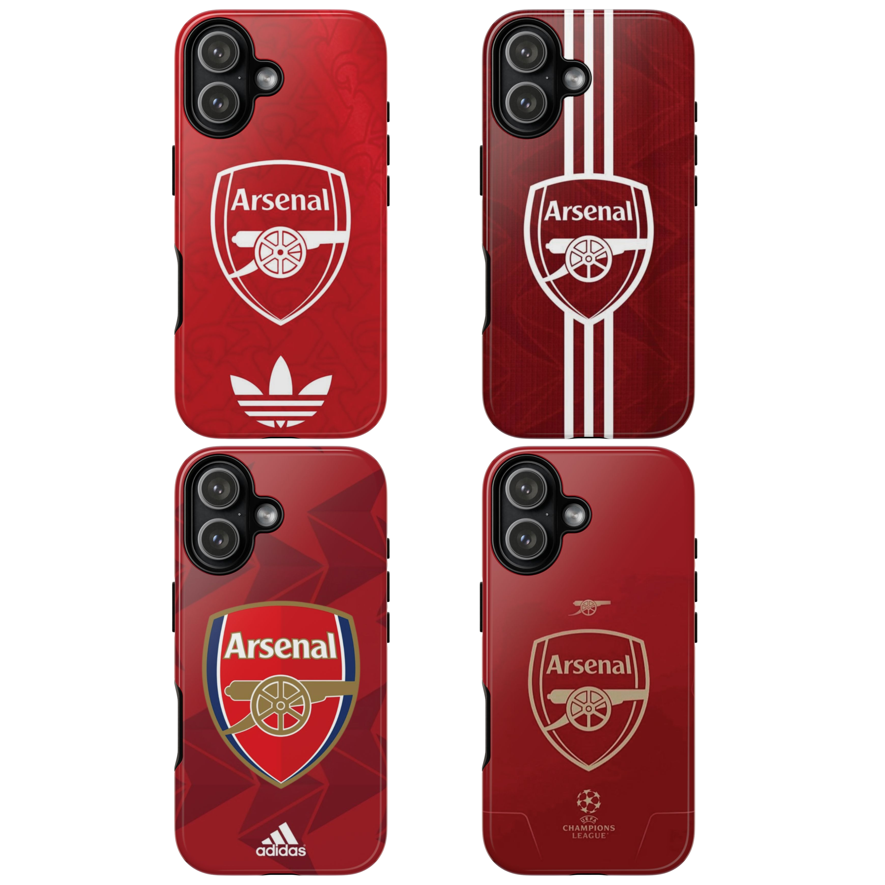 Arsenal Logo Soccer Team Inspire custom Sport Phone Case Collection for iPhone 17-11, Samsung S25-S21