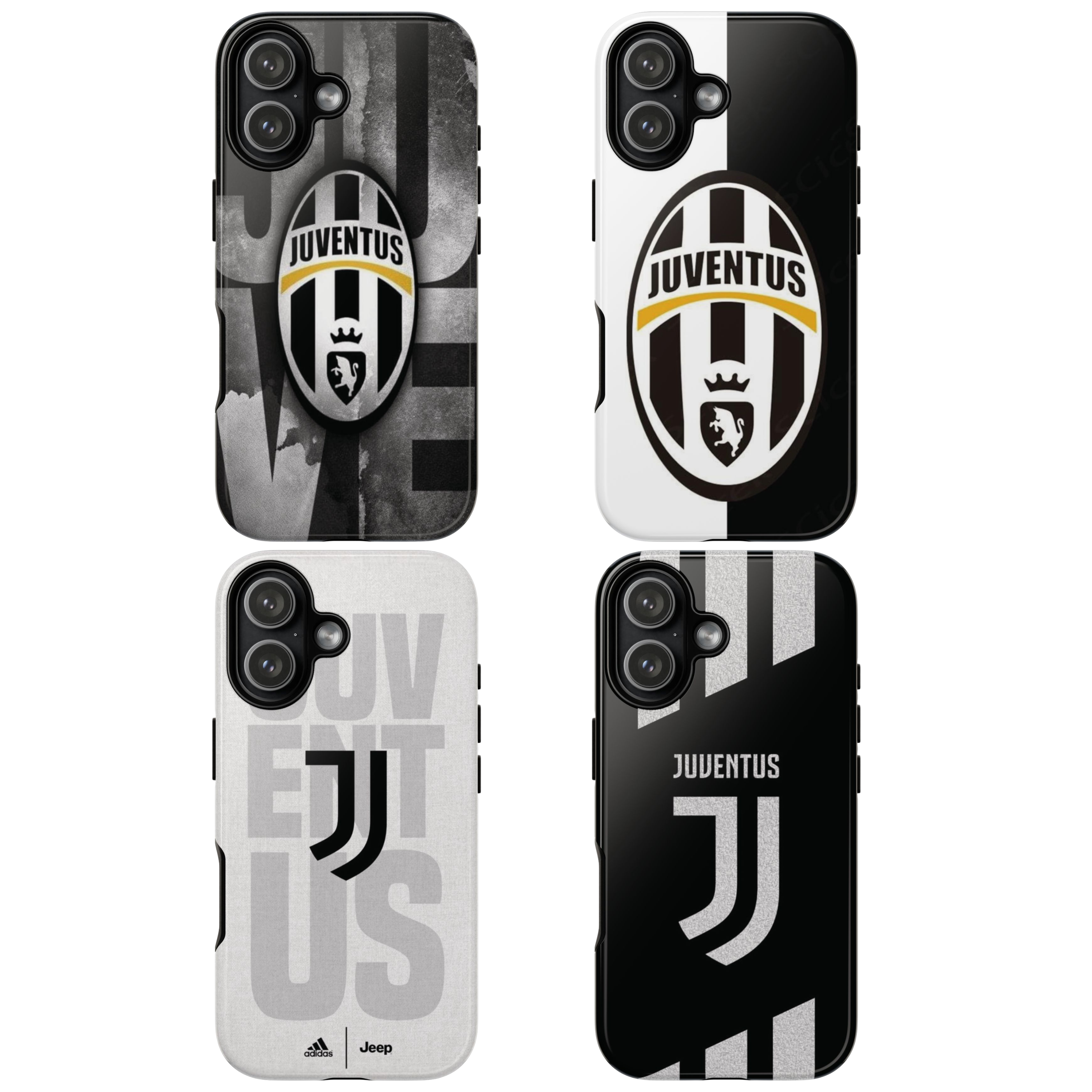 Juventus Logo Soccer Team Inspire custom Sport Phone Case Collection for iPhone 17-11, Samsung S25-S21